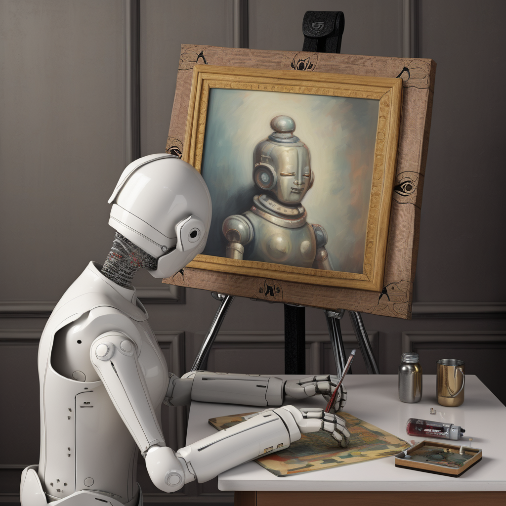 White vintage SUV on dirt road through redwoods